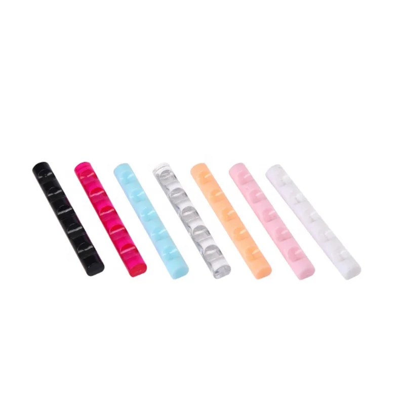 Wholesale acrylic nail brushes holder manicure tool nail gel polish pen brush stand holder