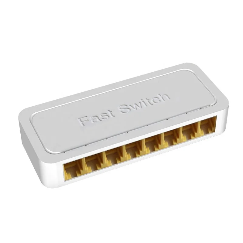 Network Switch 8 Ports 10/100Mbps Fast Ethernet RJ45 Switch with IP178G Chip Lan Hub MDI Full/Half duplex