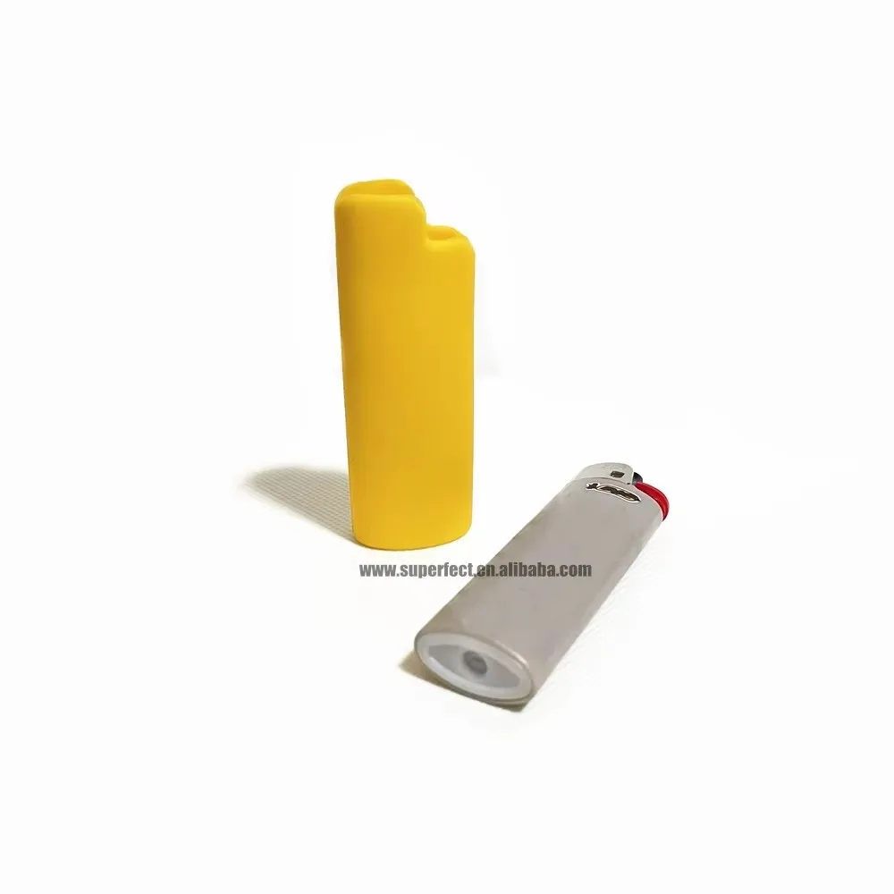 Custom Smoking Accessories Lighter Case Silicone Cover case Holder Lighter Sleeve