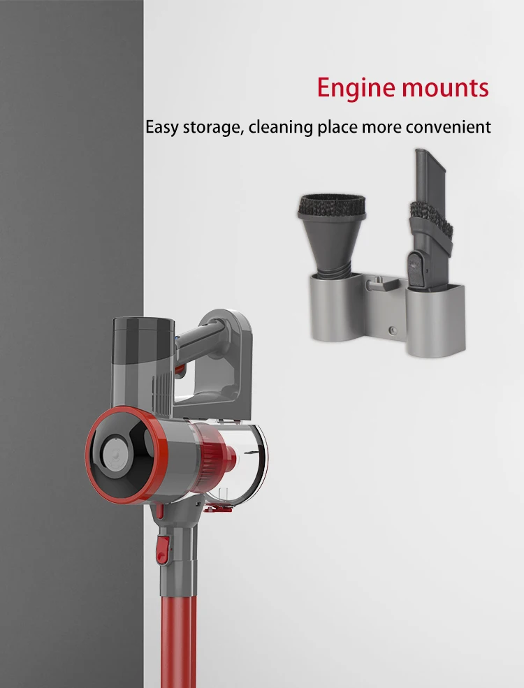 Free Shipping to USA Canada Powerful Handle Folding Arm Cordless Cyclone Hepa Filter Portable Wireless Cordless Vacuum Cleaners