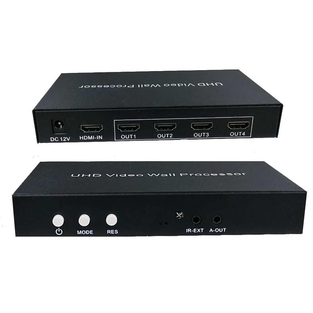 4K @ 30 Гц видео настенный контроллер HD MI вход 4 HD MI выход 2x2