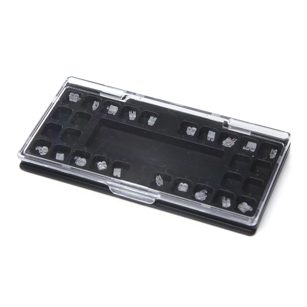 Dental orthodontics crystalline ceramic self-ligating braces