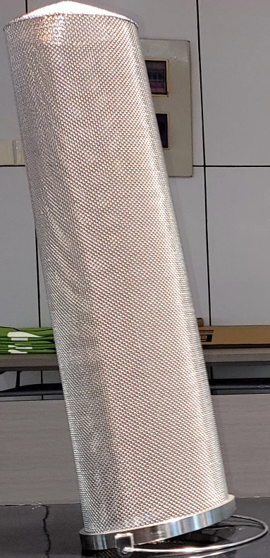 Stainless Steel Wire Mesh Cartridge Element Colander Strainer Basket Filter