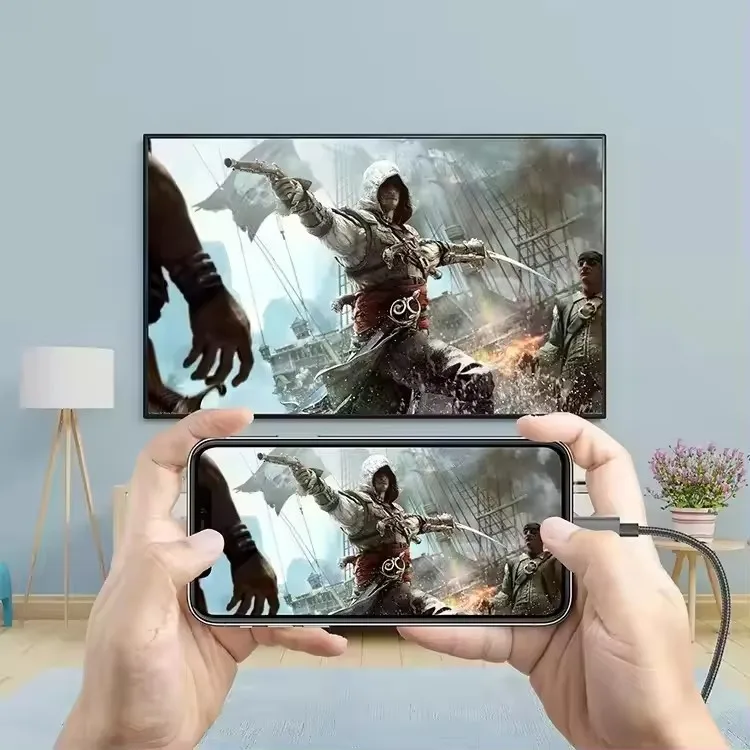 High quality 3A multi interface IOS Type-C mobile phone charger fast charging USB data cable factory nylon woven micro