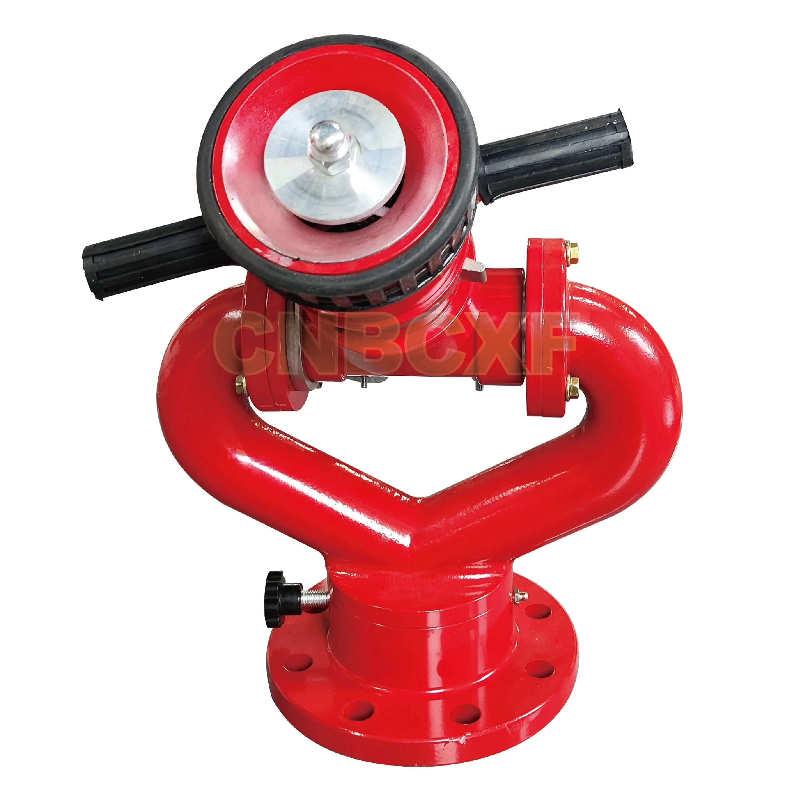 BaiChuan Flanged PS10/50W-D Adjustable fire monitor with flange long distance fixed fire water cannon