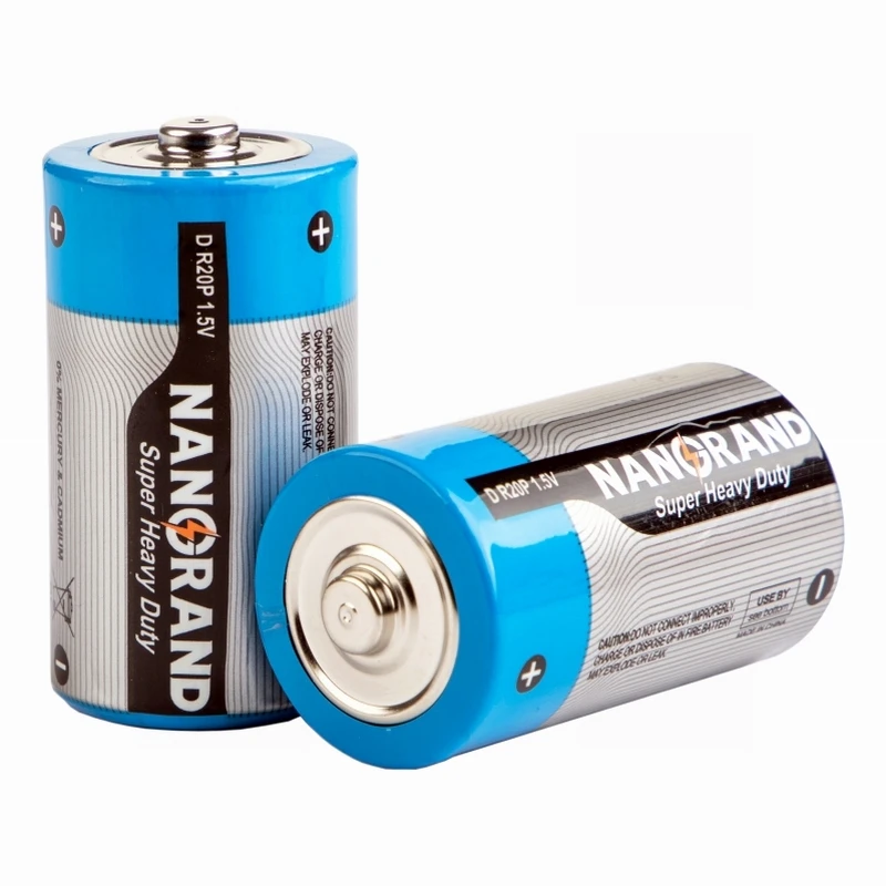 Made In China Superior Quality 1.5v Um1 R20P Size D Size Dry Cell Carbon Zinc Battery