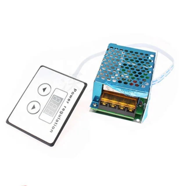 4000W thyristor high-power digital voltage regulator, numerical control, dimming, speed regulation and temperature regulation