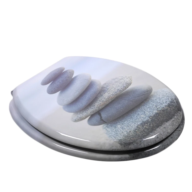 Ангел щит литой древесины УФ низкий минимальный объем заказа на заказ печатный рисунок ванная комната декоративное сиденье для унитаза для детей и детей