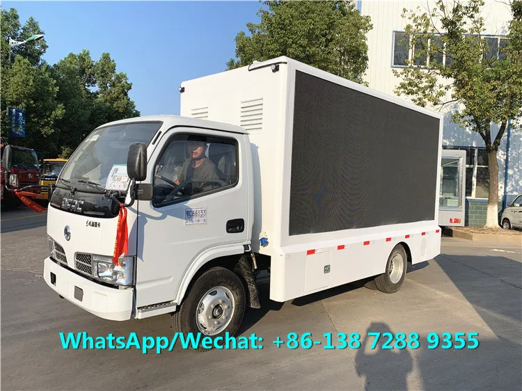 Уличный светодиодный экран Dongfeng p4 мобильные СВЕТОДИОДНЫЕ дисплеи по хорошей