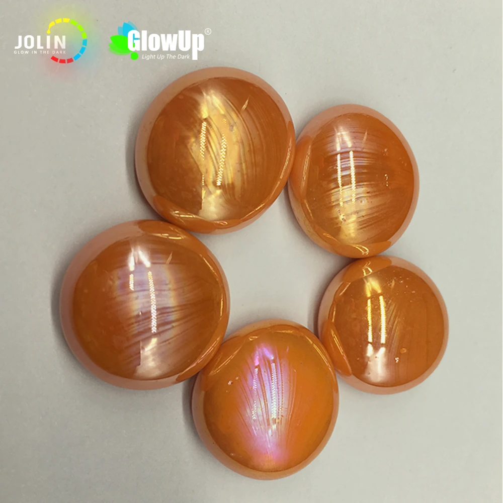 Non-Toxic Recyclable Glow In The Dark Garden Pebbles Stone