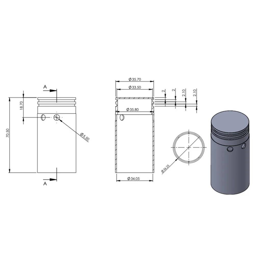 4inch 4' PVDF PES PS hollow fiber membrane ultrafiltraion/UF filter cartridge