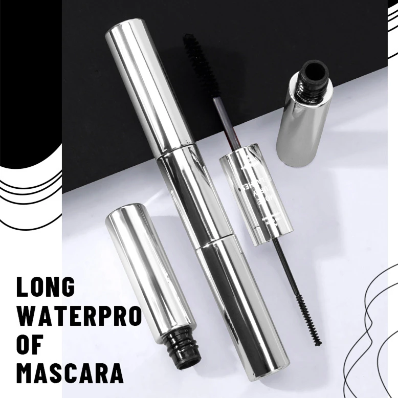 New Arrival Double Headed Double Effect Mascara Thick And Long 2 In 1 Waterproof Mascara Not Blooming Makeup Eye Mascara