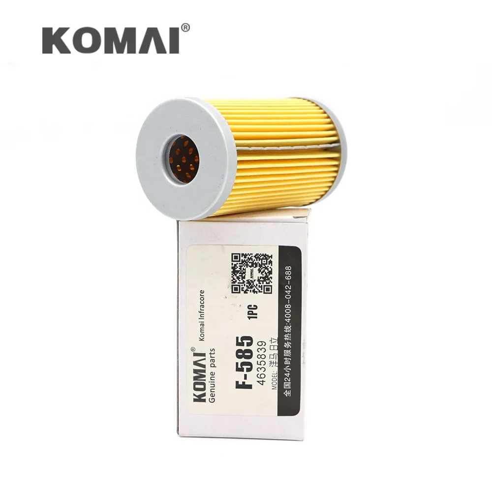 4366704 Fuel Filter Element 129100-55650 YM129053-55620 Use For Hitachi Excavator ZX40 ZX50