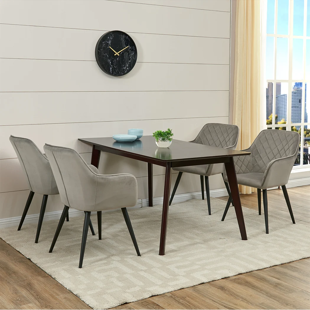 upholstered leather dining chair kitchen chair