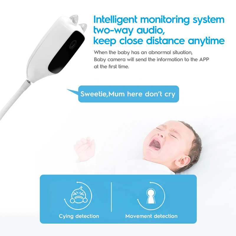 1080p V380 home smart ai hd wireless H264 Surveillance ip indoor Network security cctv system wifi baby monitor camera