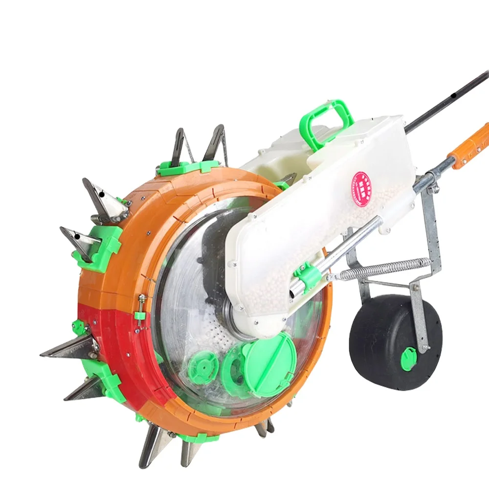 Manual Hand Push Corn  Soybean And Peanut  Precision Planter Fertilizer Applicator Precision Seeder