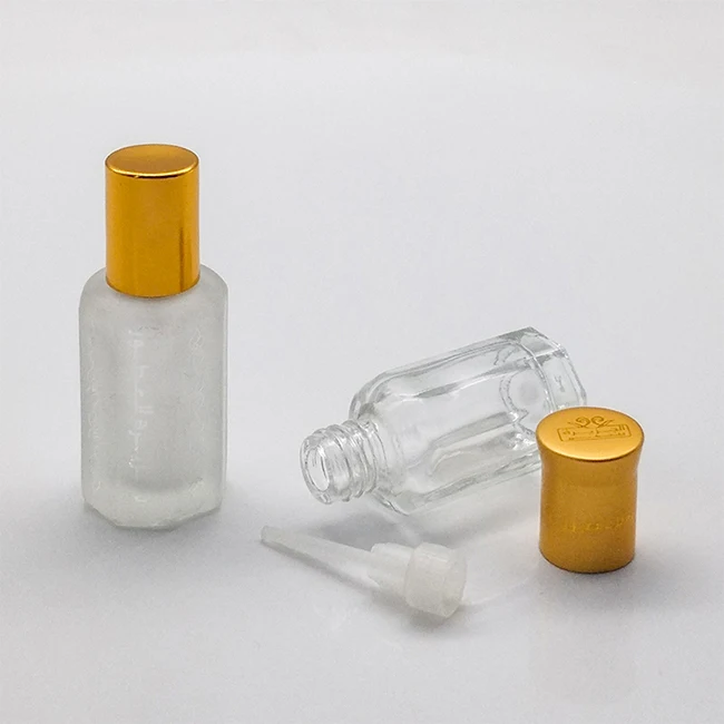 ISOCertificatio 2021 ОАЭ и Дубай Лидер продаж 3 мл 6 12 Оптовая Продажа Золотой графин арабский attar стеклянная необычная бутылка tola
