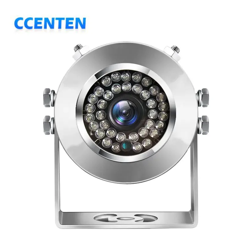 CCT Stainless Steel Explosion Proof IP POE Surveillance Security Bullet Camera For Marine Gas Station Oil Mine