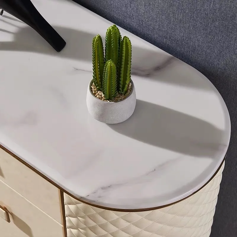 FO441-A  italian modern luxury livingroom buffer cabinet leather cabinet wine cupboard