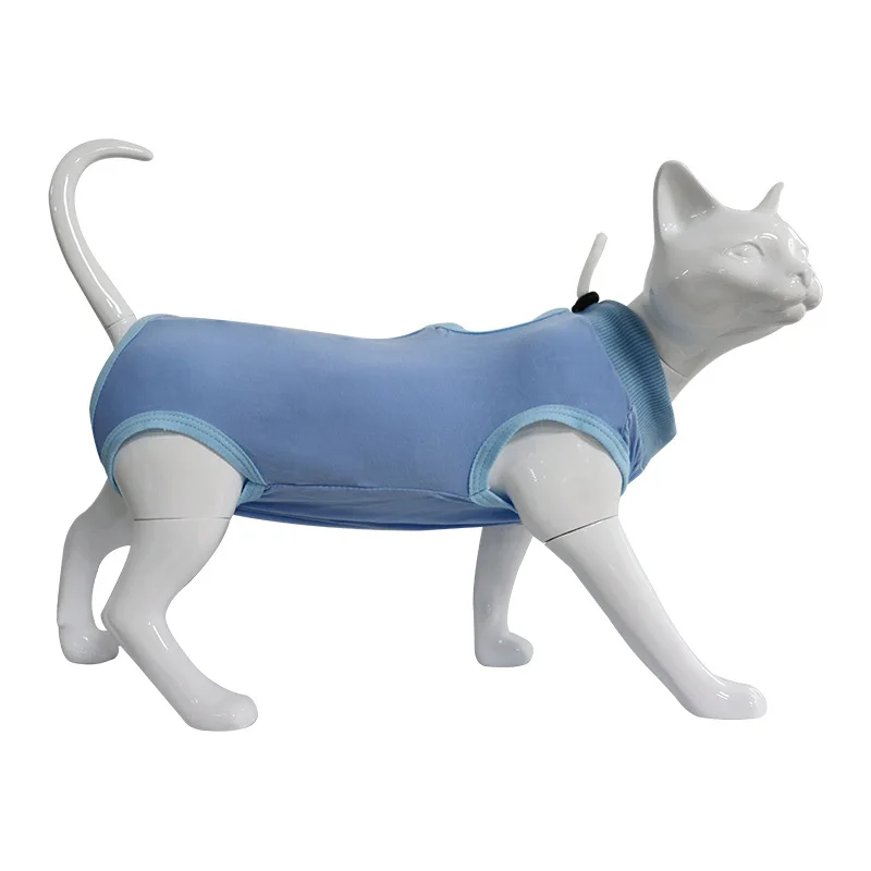 JIELIN Pets Cat Sterilization Suit Anti-licking Surgery After Recovery Pet Care Breathable Puppy Clothes For Dogs Spring Cats