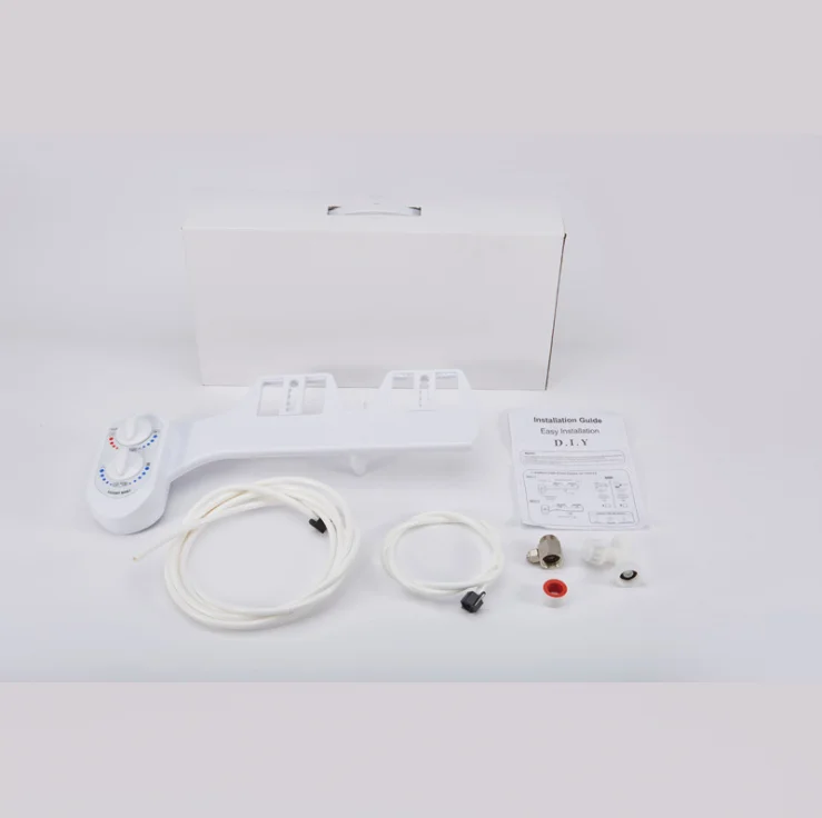  Ручной распылитель для биде с регулируемой температурой воды в ванную портативный из АБС-материала