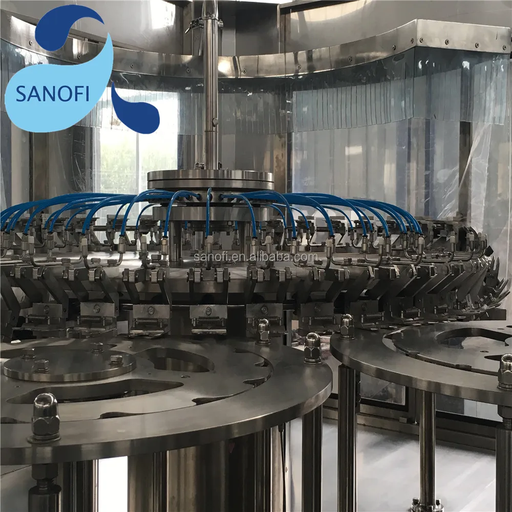 Carbonated filling machine for soft drink bottle filling machine