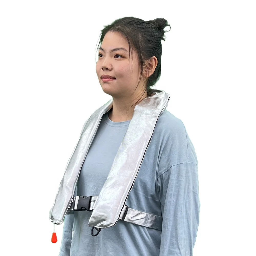 No MOQ OF 150N Men Custom Logo Inflatable Life Jacket For Swimming