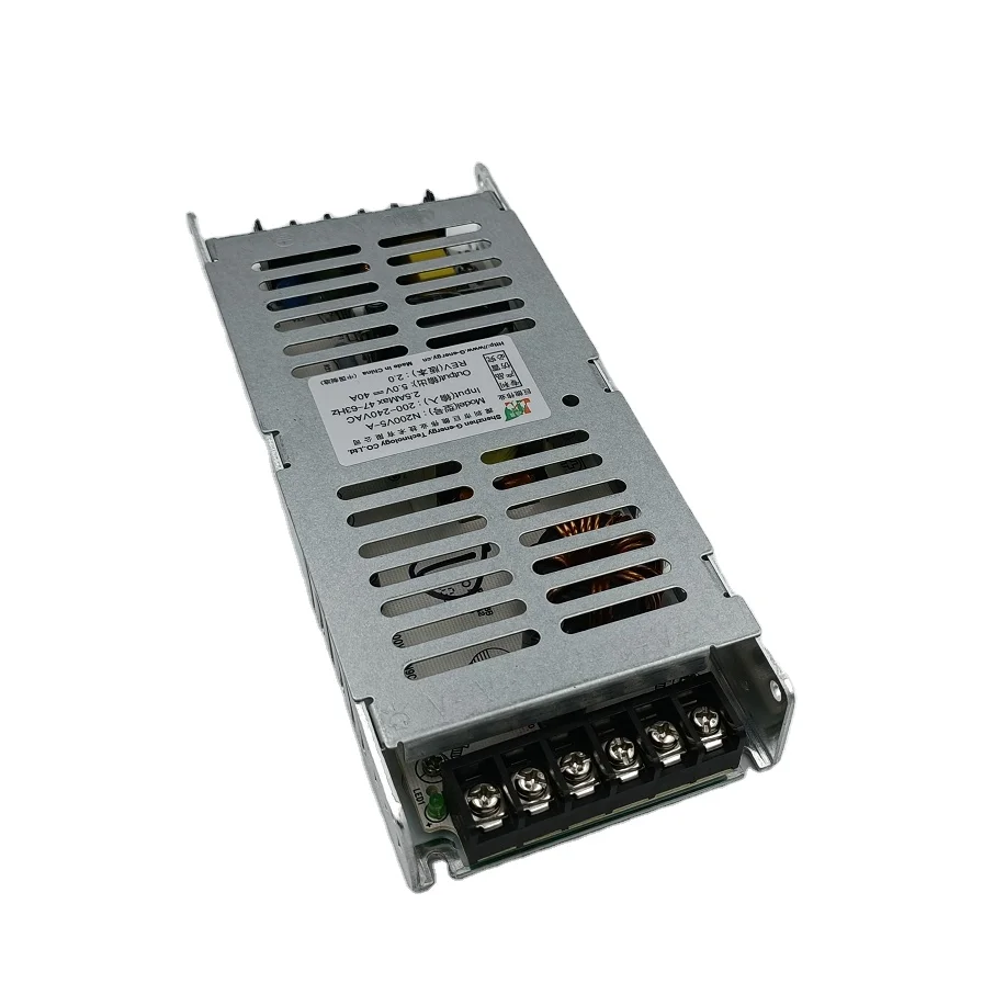 5V 40A,5V 60A Power Supply with Competitive price G-Energy 5V40A 110V/220VAC LED Power Supply With 3 Years Warranty