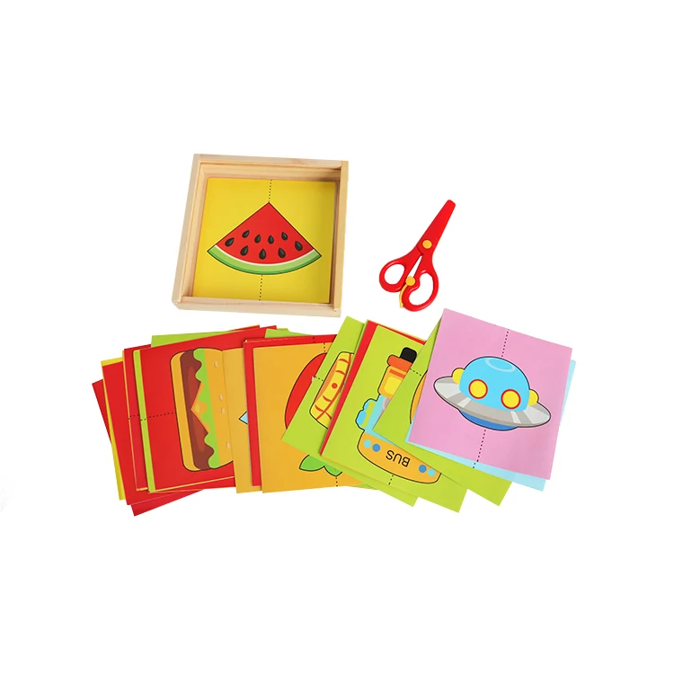 
Wholesale Colorful Craft DIY Animal Tree Fruit Papers Origami Paper Cut For Children 