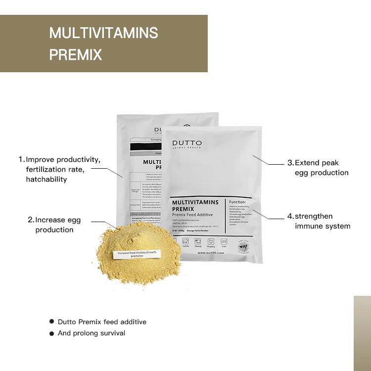 vitamin and mineral premix for dairy cattle