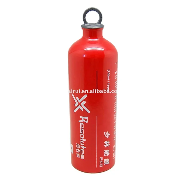 Manufacturer Custom Color Aluminium  Fuel Oil Container Gas Bottle for Outdoor Camping