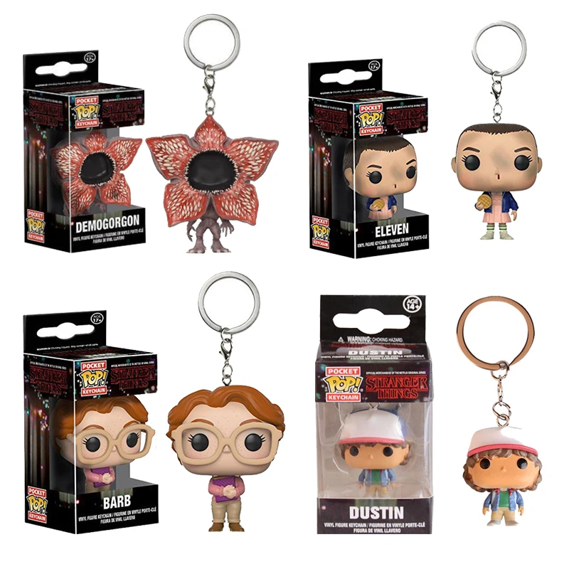 Funko Карманный поп Брелок для ключей Stran-ger вещь экшн-фигурка Demogorgon брелок игрушки