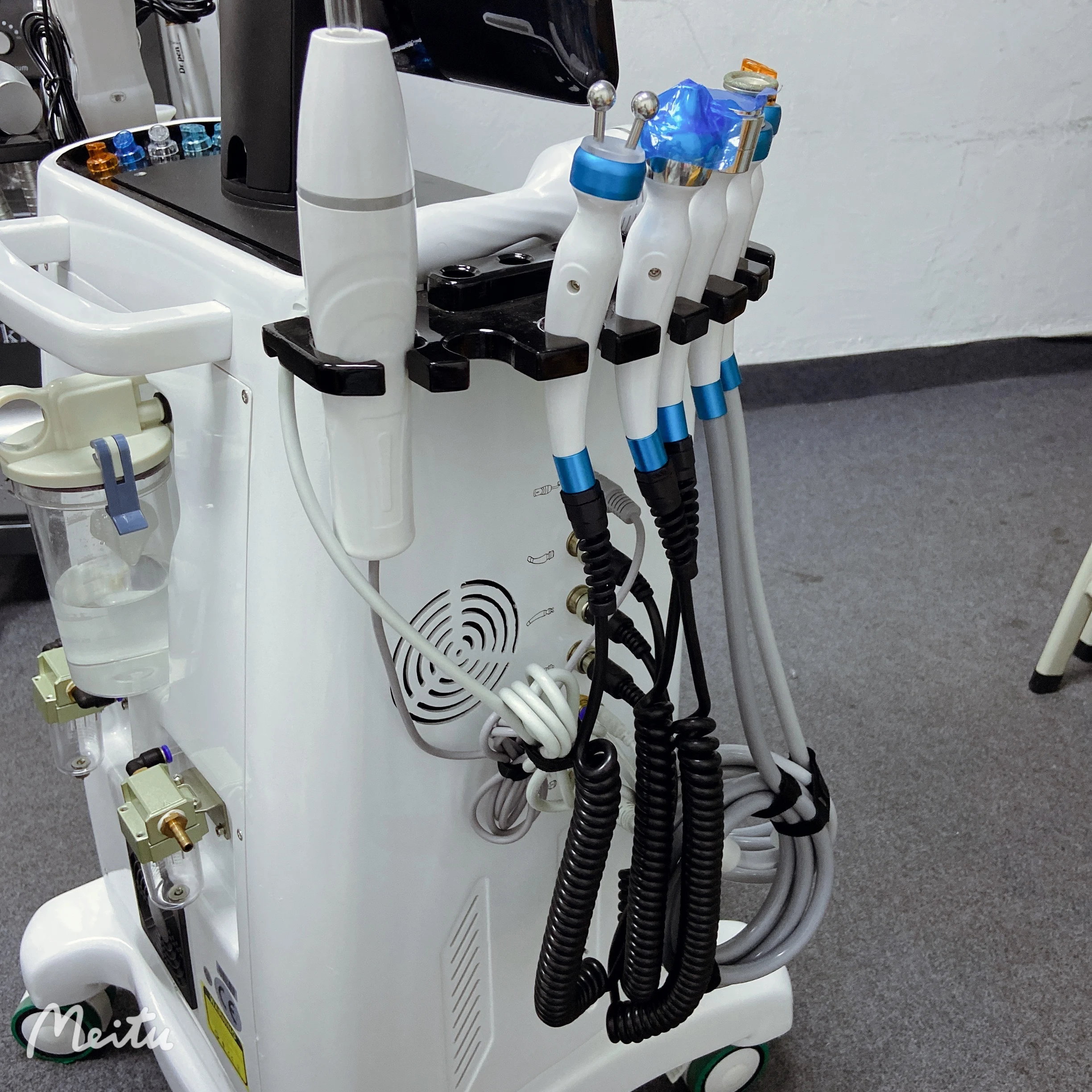 11 in 1 pdt led machine hydro water dermabrasion oxygen inject with skin research machine for spa salon