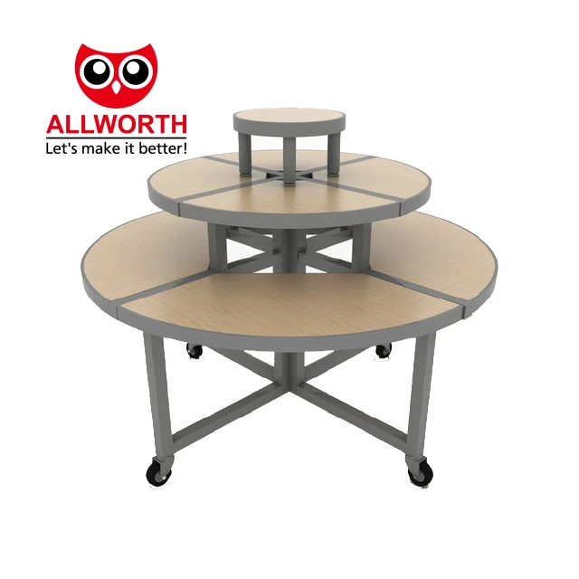 Large capacity supermarket display exhibition booth promotion desk