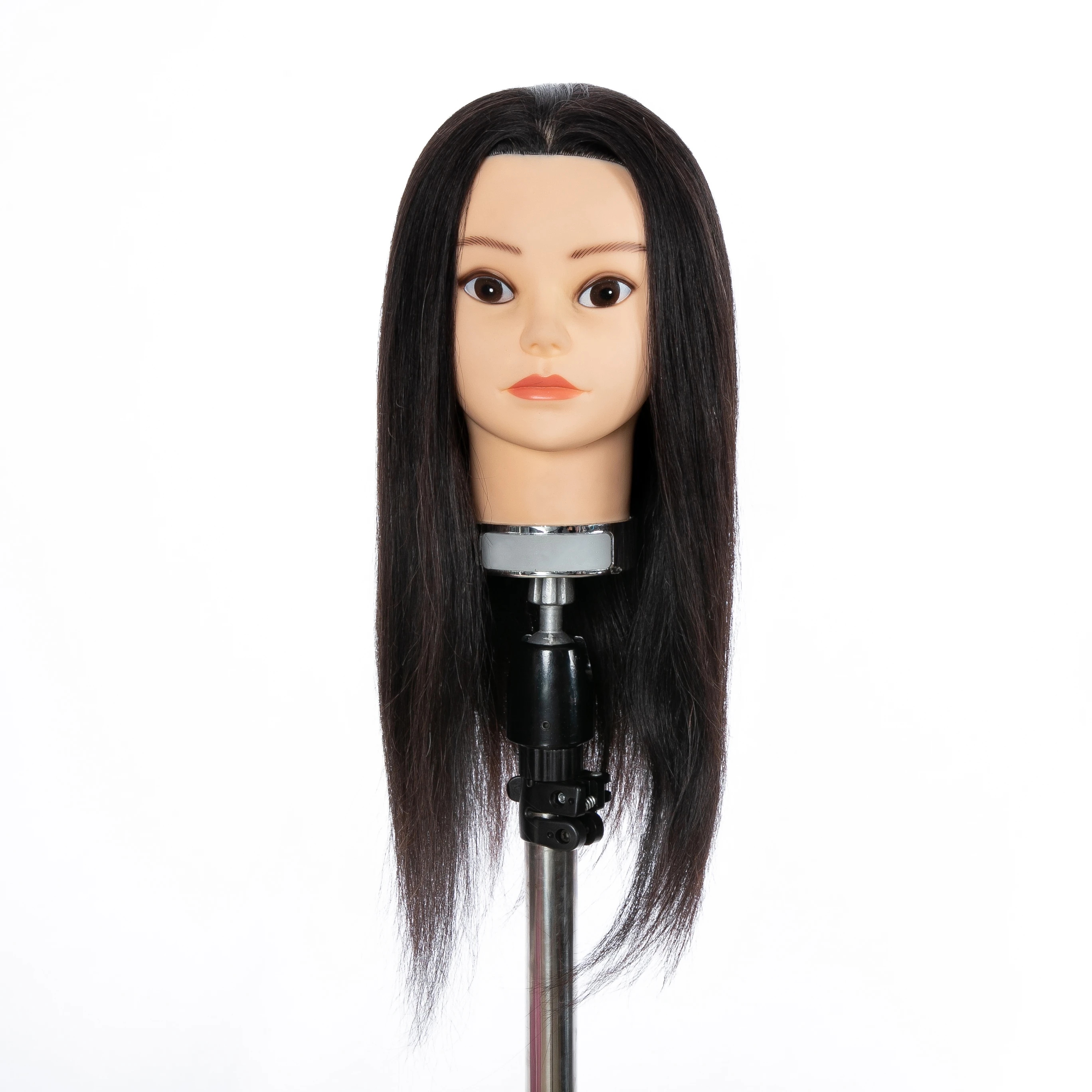 
First Beauty 2021 New Salon Wholesale 100% Training Head Human Hair Mannequin Head,hair Dummy Training Mannequin Head with Hair 
