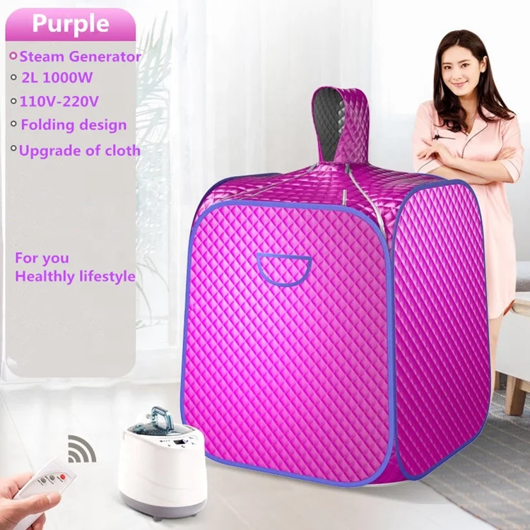 Sauna Steam Machine Control Weight Small Home Sauna Prices Foldable 1 Person Portable Beauty Spa Mini Steam Sauna Room