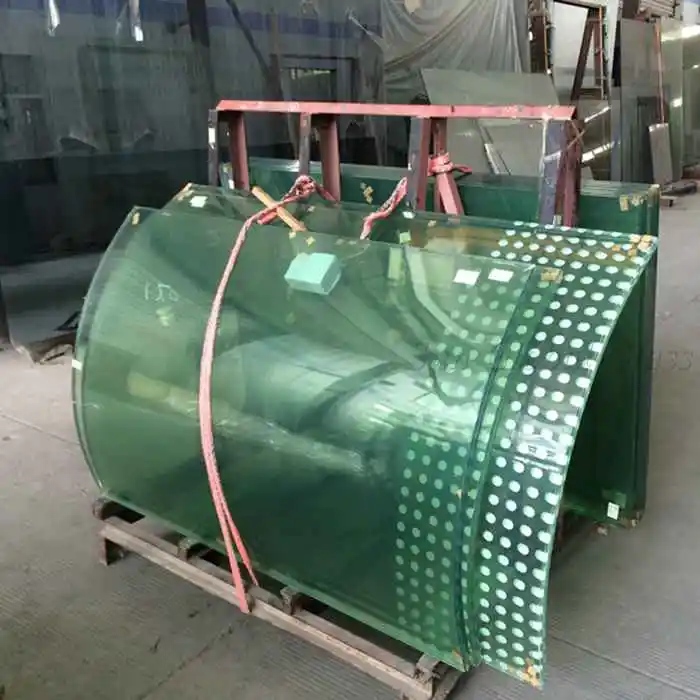 Szg Glass Factory Custom 6mm 8mm10mm12mm15mm19mm Clear/Low Iron Curved Tempered Glass