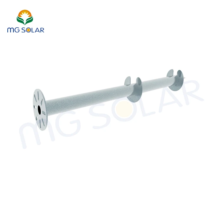 Solar Energy System Ground Screw Anchors Ground Screw Pile