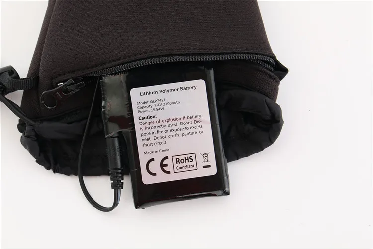 2021 Popular High Quality Winter Outdoor Unisex Heated Gloves