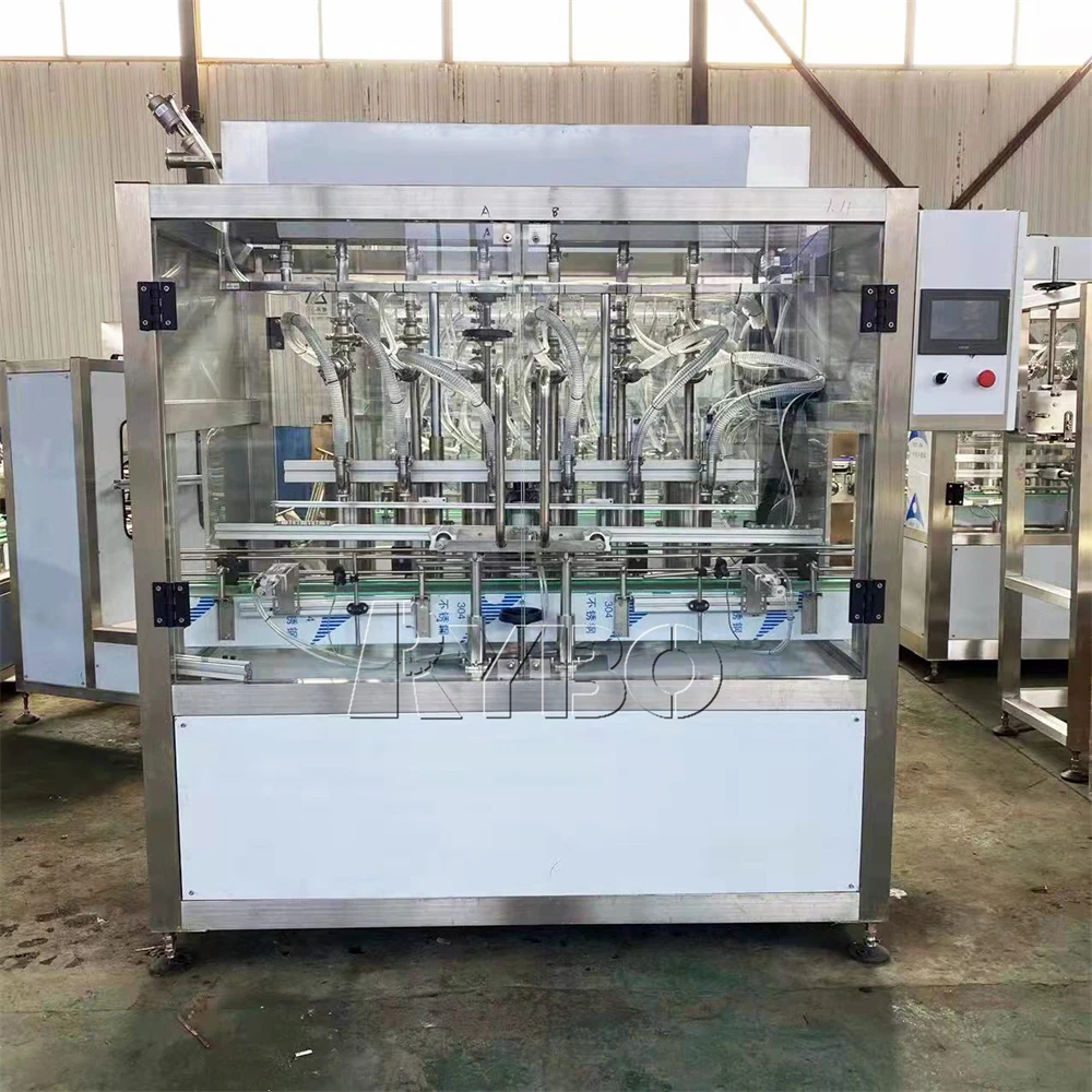 High quality Automatic cooking oil tomato hot sauce paste gel jar tabs bottle filling capping machine packing production line