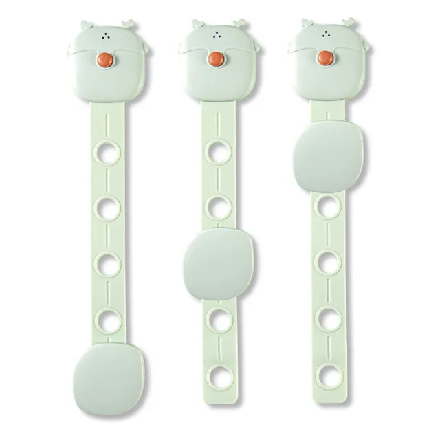 
anti-clamp hand cabinet lock Cartoon safety lock Cabinet security guard Child safety lock Baby protection cabinet and household 