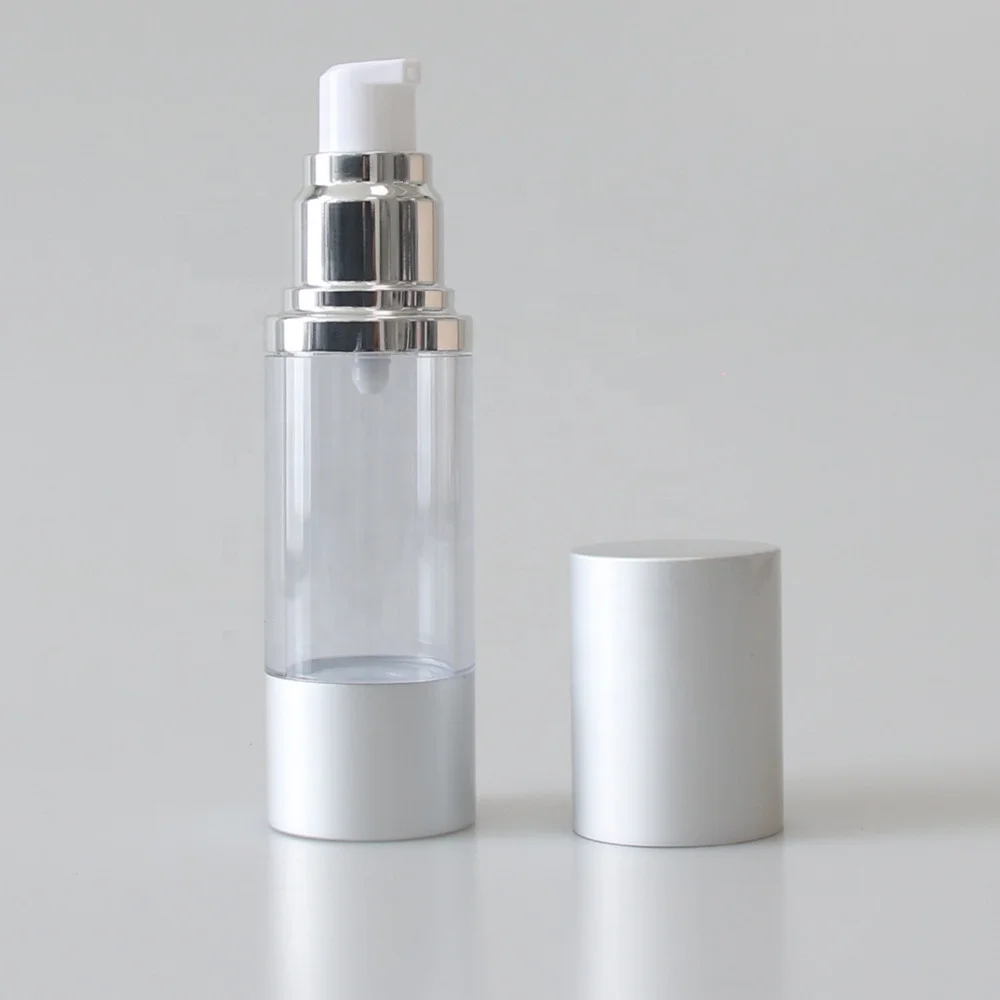 Wholesale Price 120ml Cosmetic Plastic Vacuum Airless Pump Bottle for Serum with Airless Lotion Pump