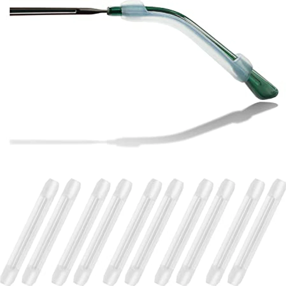 Soft Silicone Eyeglasses Temple Tips Sleeve Retainer,Anti-Slip Elastic Comfort Glasses Retainers