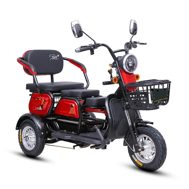 Top Quality Elderly Electric 3 Wheel Bicycle Tricycles Cheap Adult Three Wheel Electric Tricycle