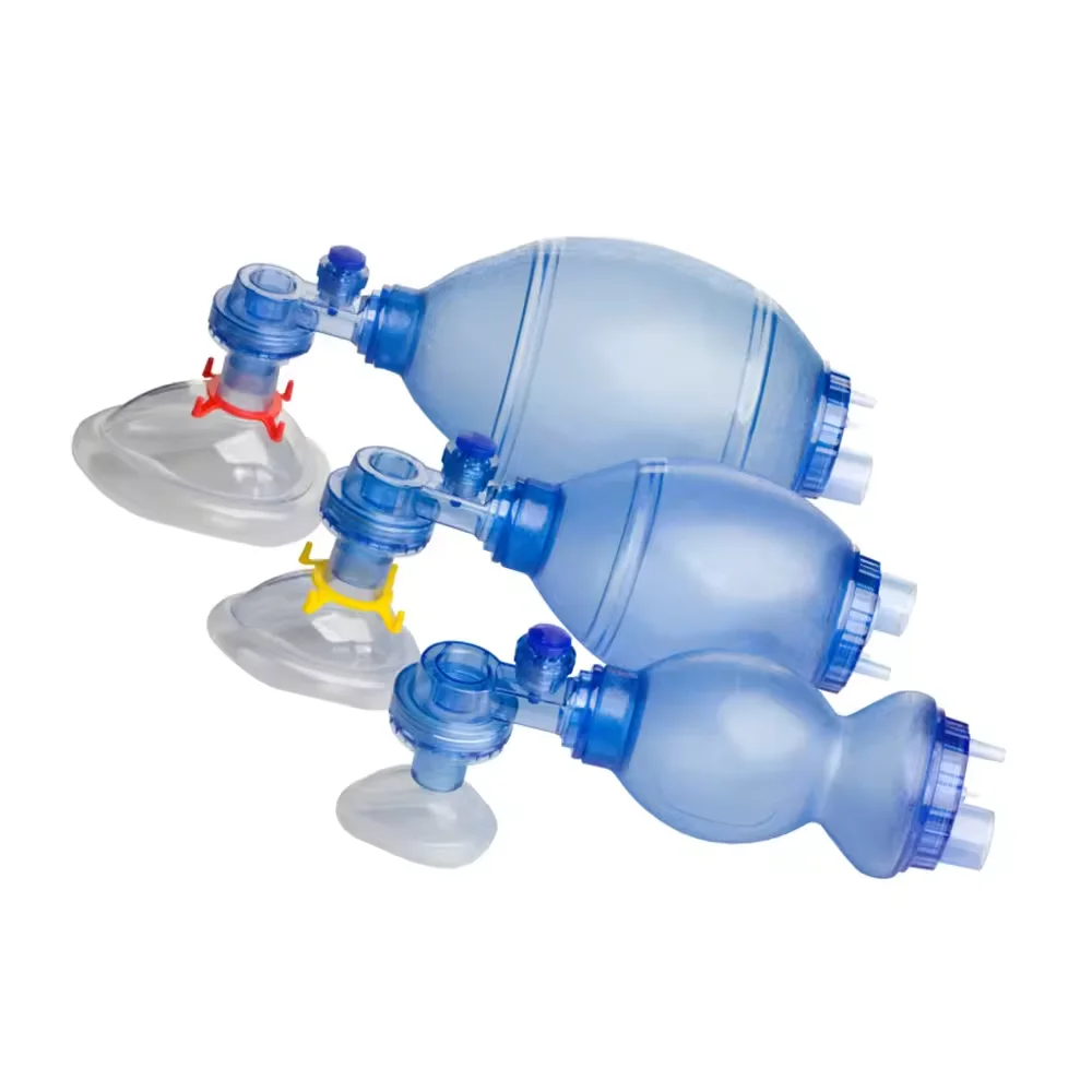 Ручной дыхательный ручной реанимационный клапан BVM кислородная маска