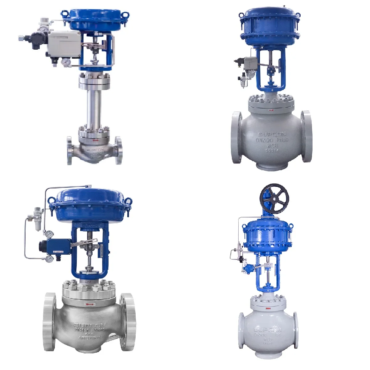 Chinese Pneumatic Actuator with Samson 3730 electric valve positioner for control valve