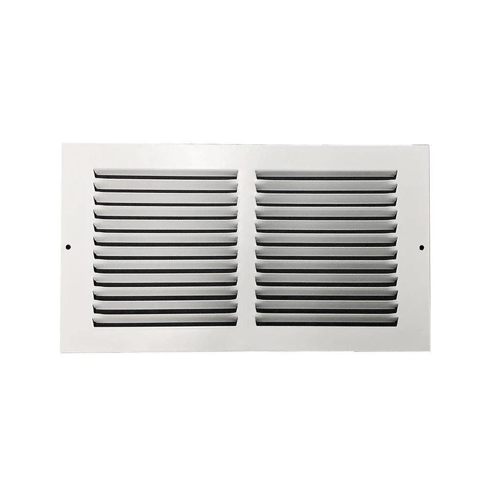 Air Ventilation Dryer Vent Outlet 8 Inches Louvered Air Square Vents  for HVAC Systems Aluminum Powder Coated Air Vent