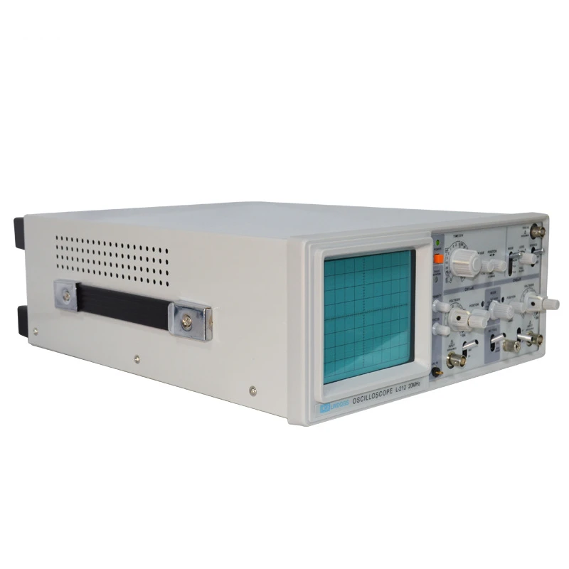 40 МГц 2 канала Осциллограф с прибор для испытания компонентов двухканальный аналоговый