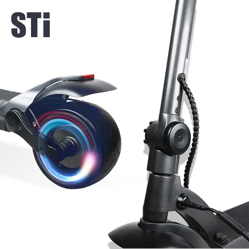 
New Model Wide Wheel 48V 500W Hub Motor Electric Kick Scooter 