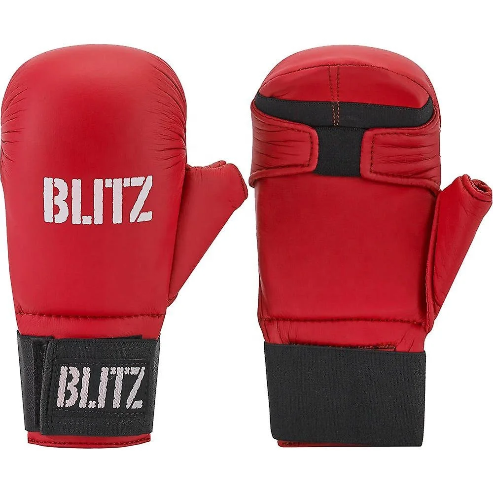 
 White Karate Mitt Gloves/custom made Karate Sparring gloves /PU china made  karate Mitts  